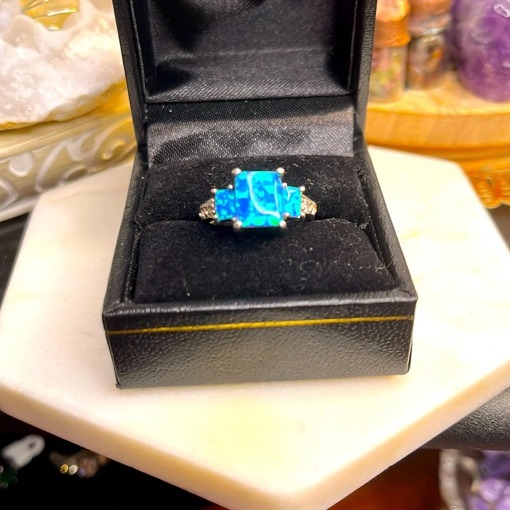 Opal ring - Picture 3 of 7
